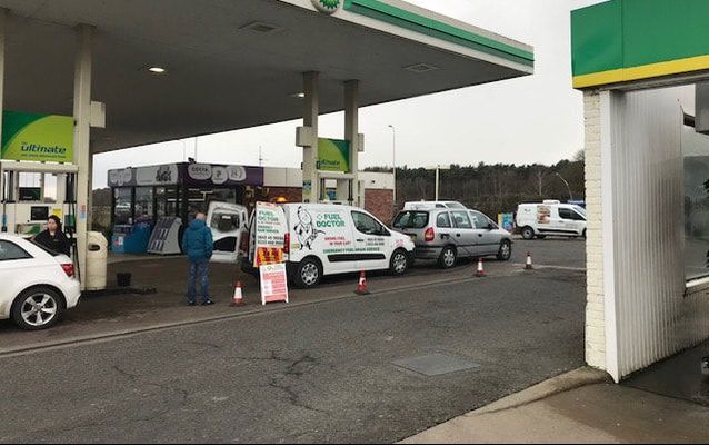 BP Lincoln wrong fuel recovery