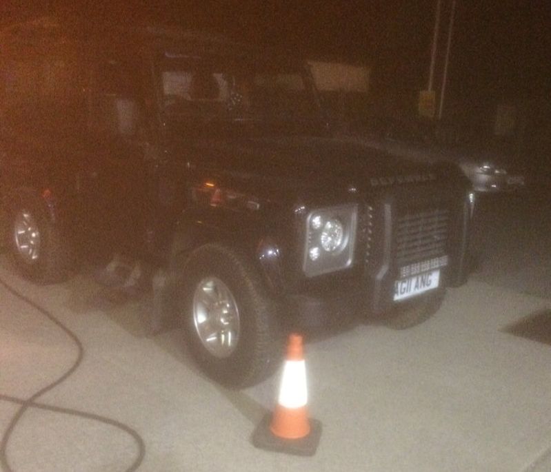 Land rover defender wrong fuel in car Oswestry