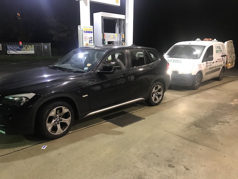 BMW X5 Wrong fuel services near Swindon