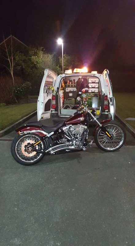Harley davidson motorcycle with wrong fuel recovered by Fuel Doctor