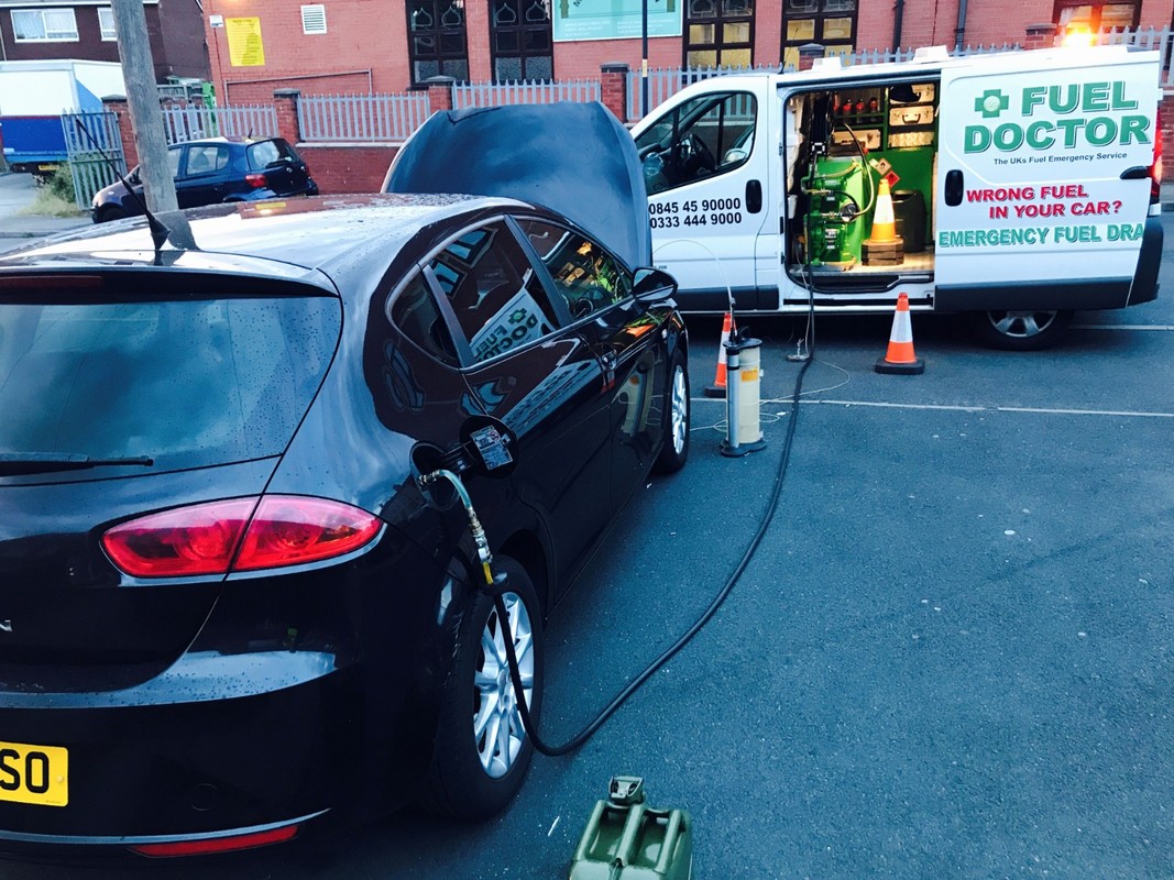 Petrol Drained from Seat Leon In Walsall