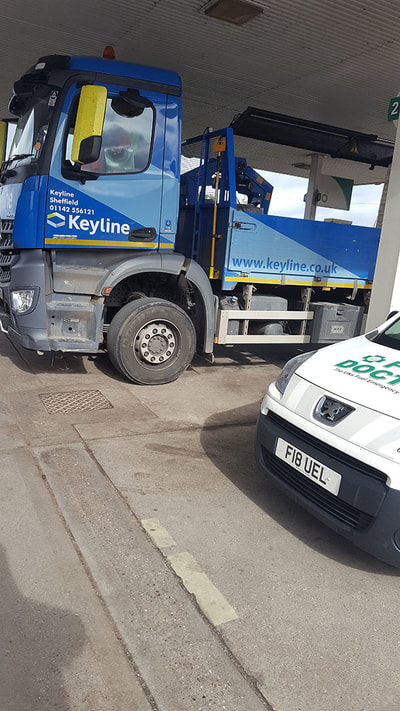 Lorry puts 250 litres petrol in diesel Derby
