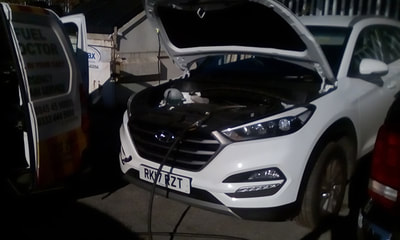Hyundai car puts wrong fuel in car in Middlesborough 40 litres