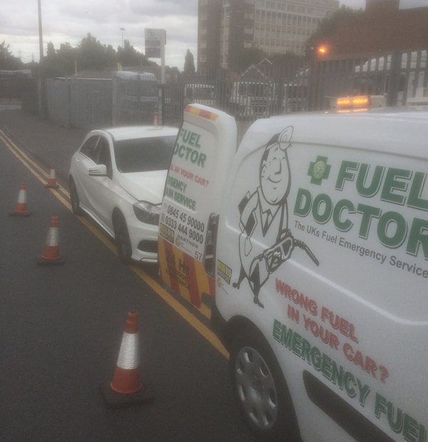 A Class Mercedes Fuel Drain in Tipton Birmingham