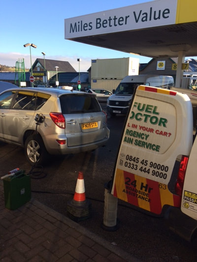 Toyota Rav 4 Penrith wrong fuel recovery