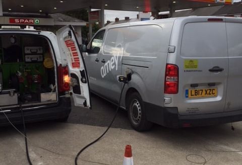 work van puts petrol in diesel in Durham