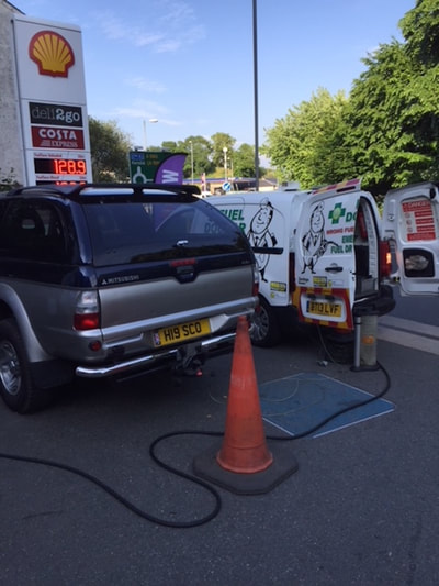 Petrol into Diesel, Mitsubishi L200, Ulverston.